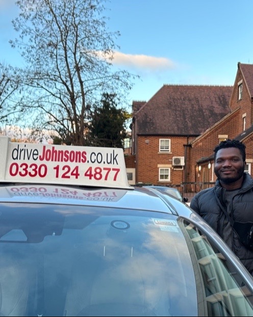 driving test pass photo of Olushola Peter