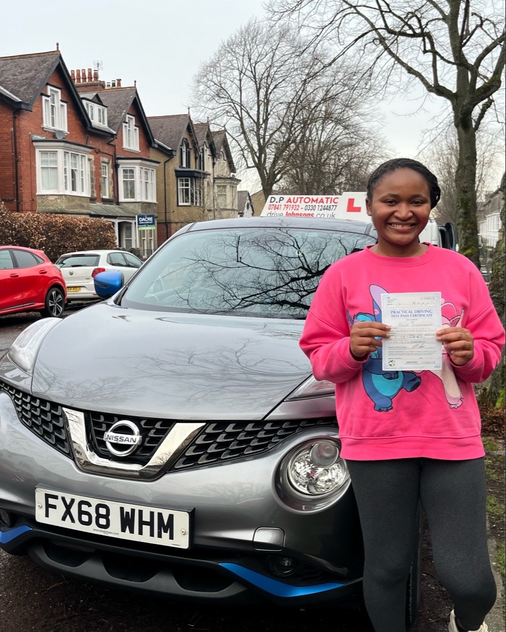 driving test pass photo of Prisca Onyearugbuoen
