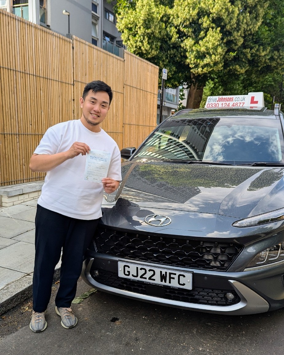 Rodner Matienzo driving test pass photo of Rodner Matienzo