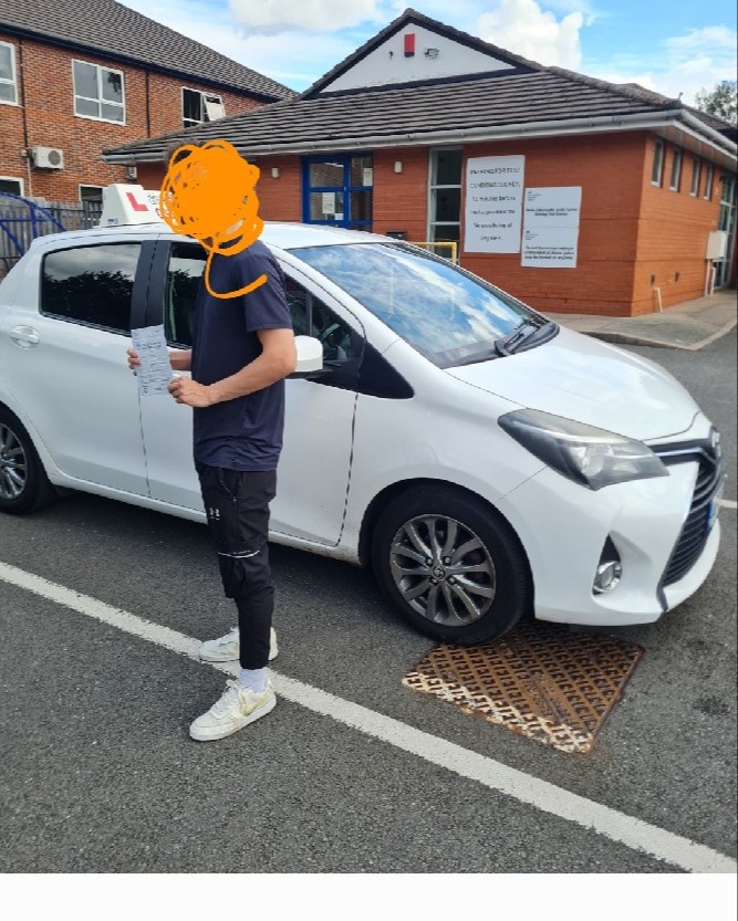 Ollie Ollie driving test pass photo of Ollie Ollie