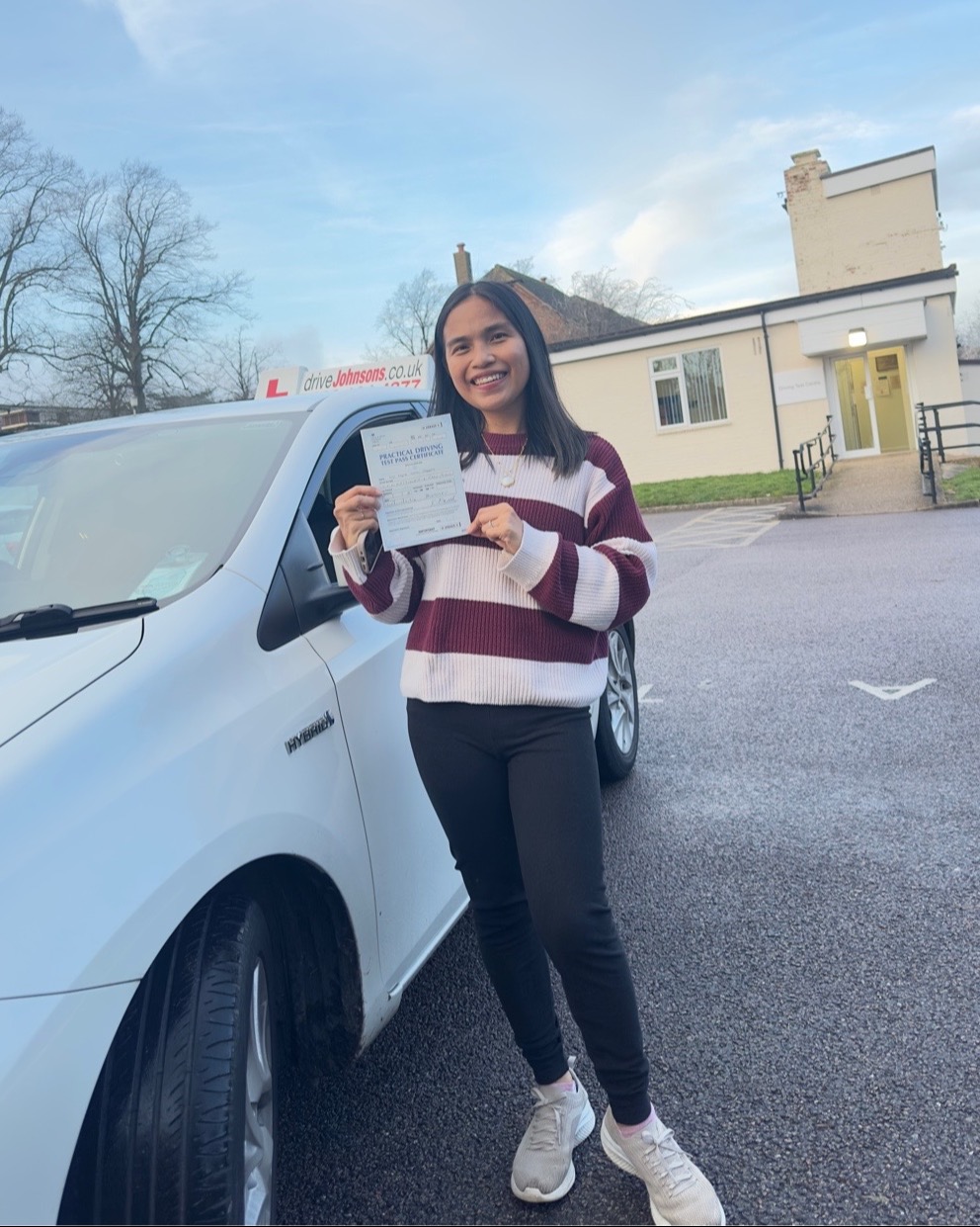 driving test pass photo of Meca Mccarthy