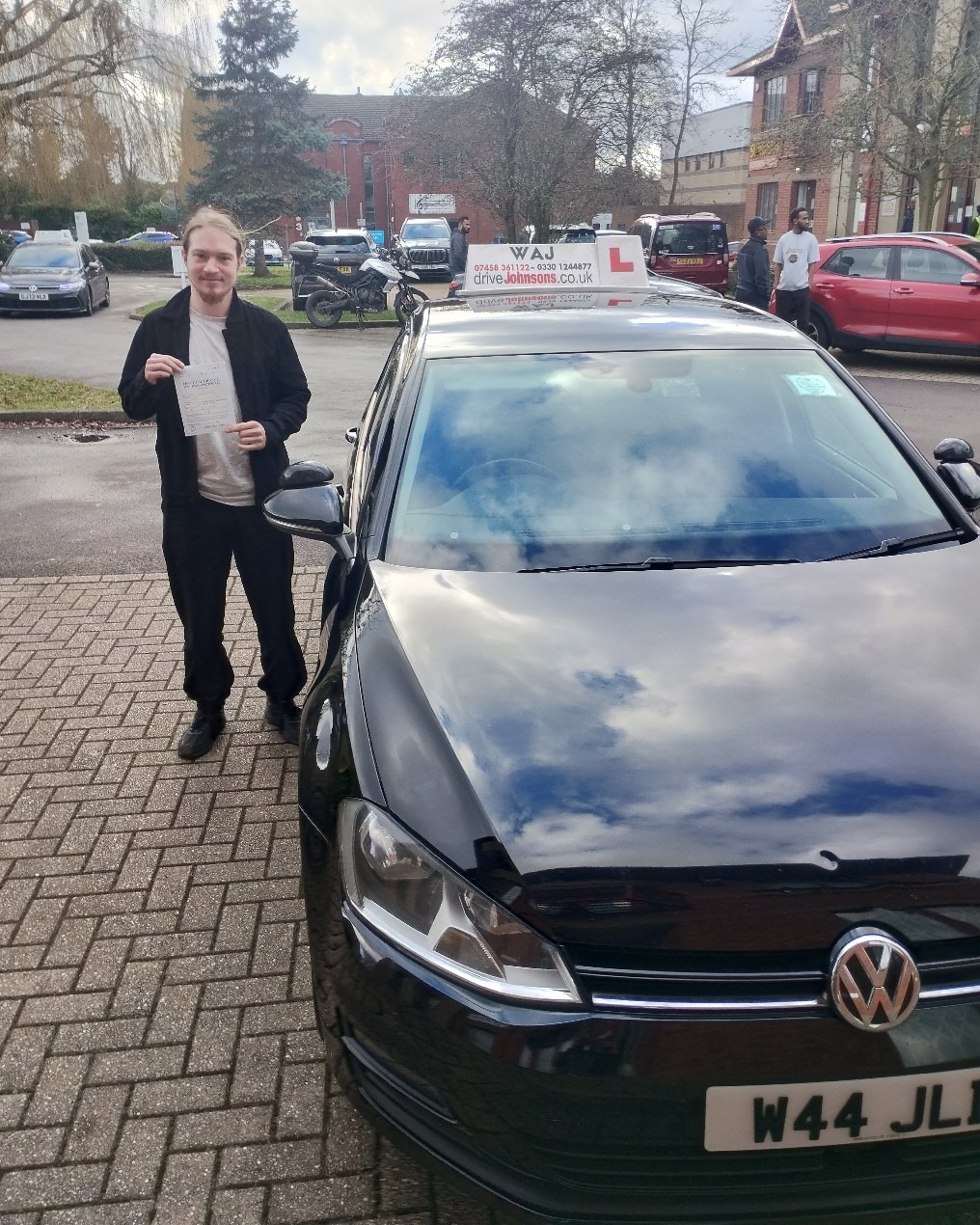 driving test pass photo of Alfie Ellery