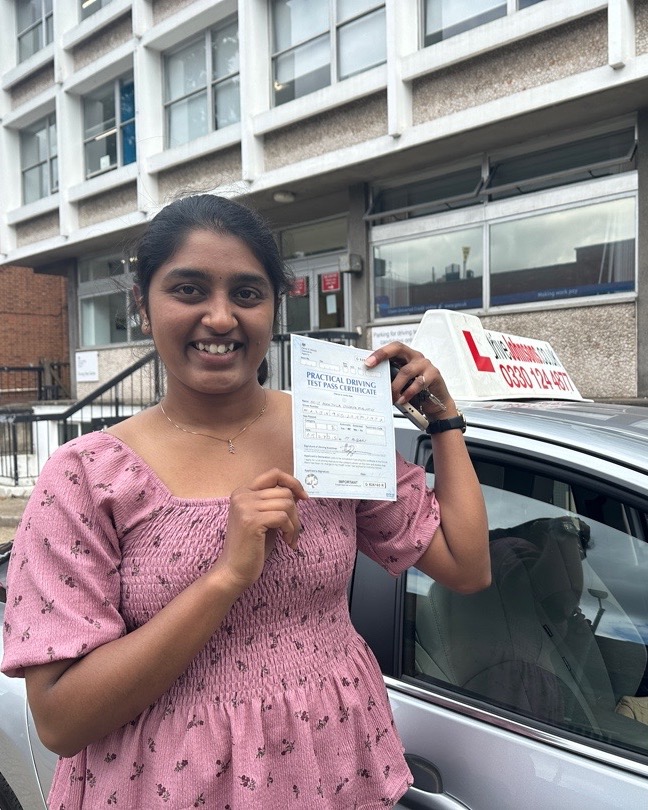 Sowmya N/A driving test pass photo of Sowmya N/A