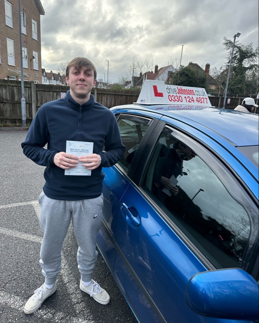 driving test pass photo of Steven Linacre