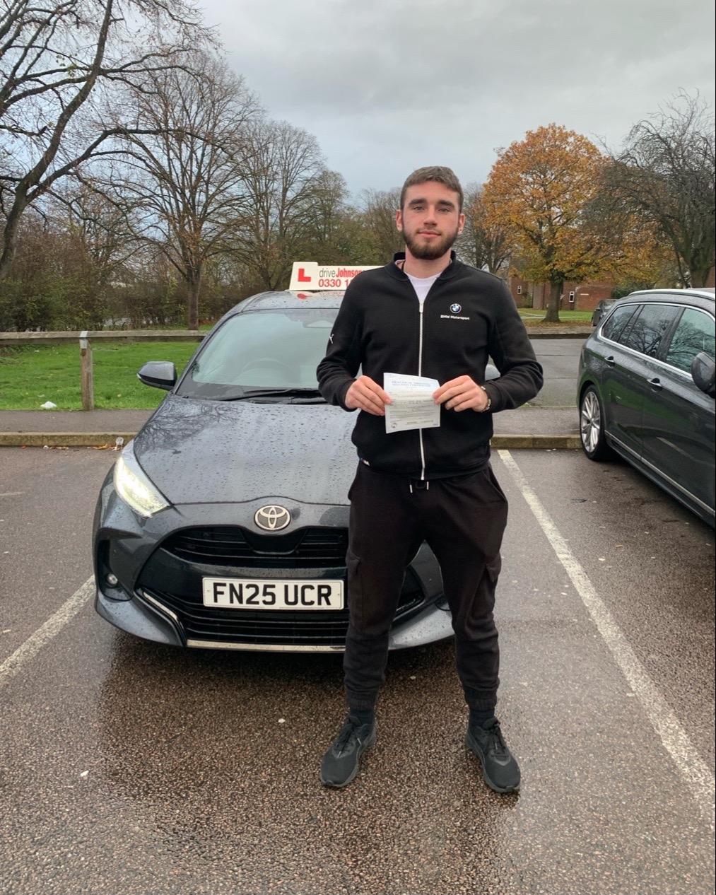 driving test pass photo of Vladyslav Odarchenko