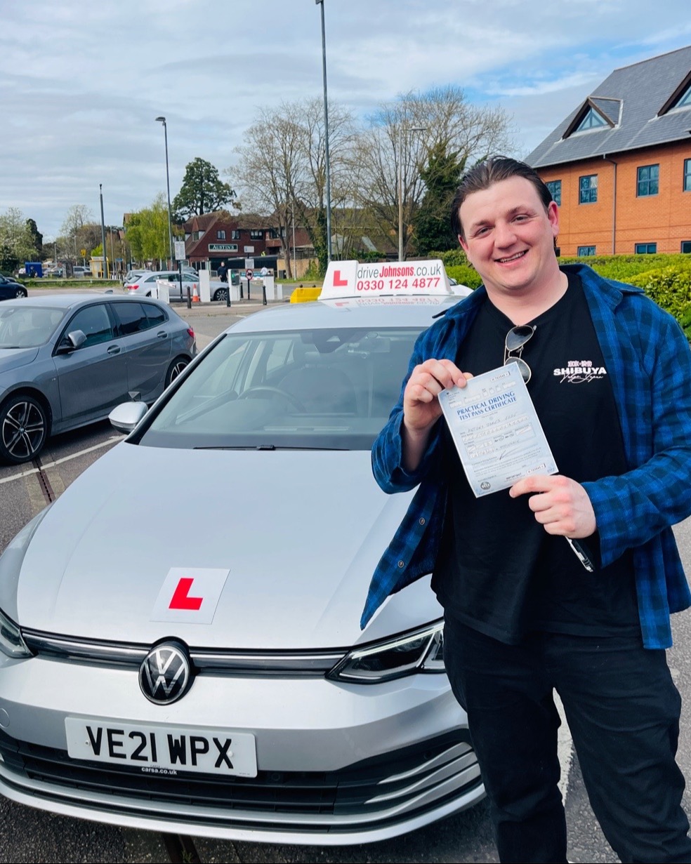 driving test pass photo of Antony Else