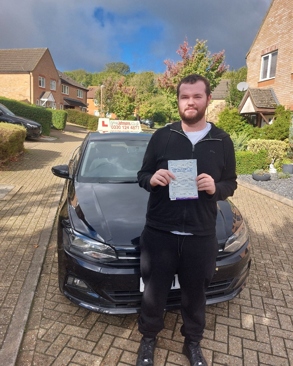 driving test pass photo of Kian Tarplee