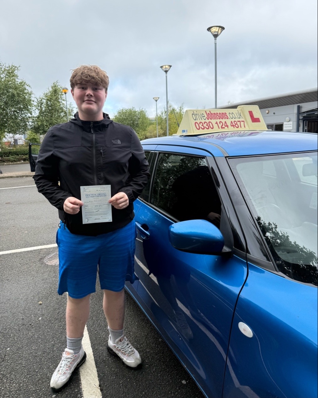 driving test pass photo of Morgan Leith