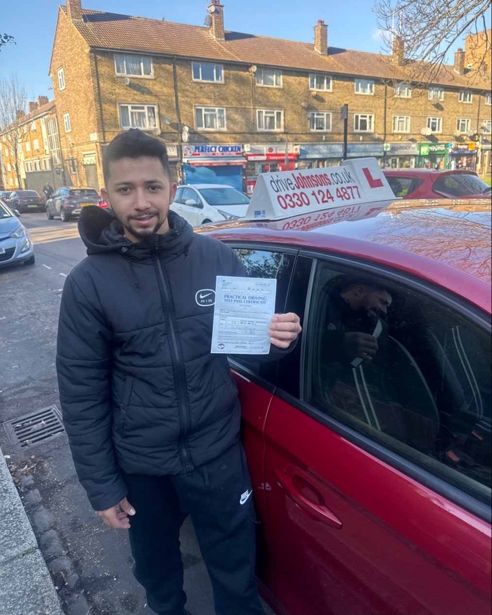 driving test pass photo of Werysthon Claudio Macedo Melo