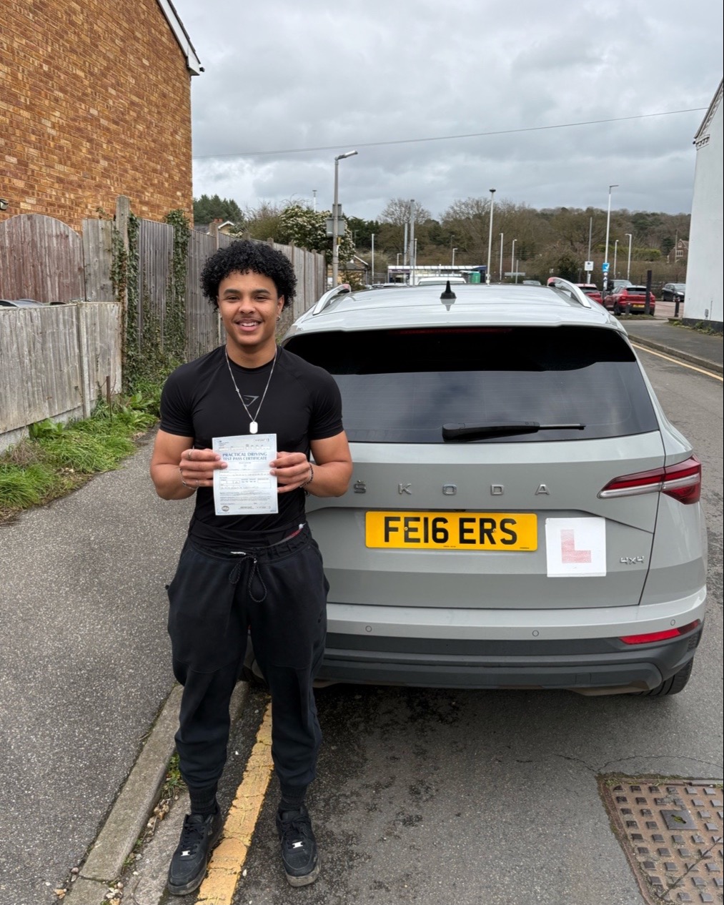 driving test pass photo of KAREEM DAVIS