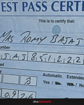 Romy Bajaj Pass Photo