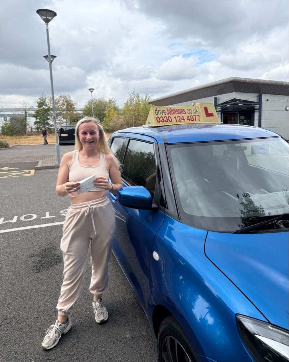driving test pass photo of Nicole Mc Carthy