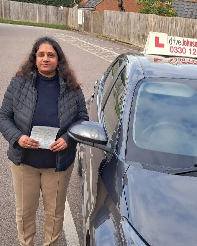 driving test pass photo of Krishna V Tatavarthy