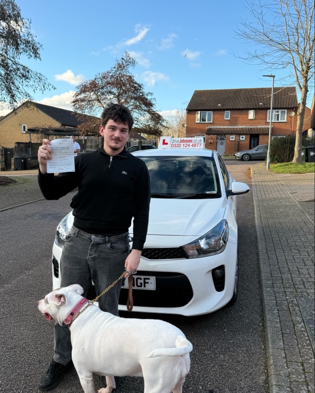 driving test pass photo of Astin Hansard