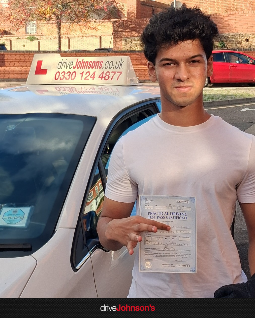 Amos Gonsalves pass photo
