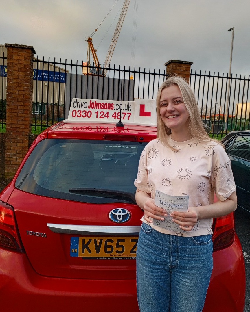 driving test pass photo of Sabina Mccrea