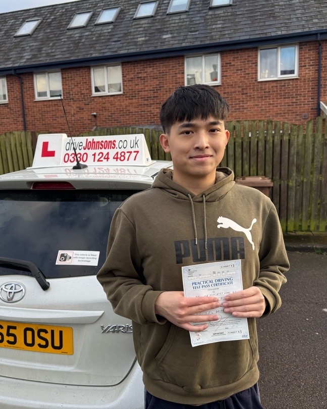 driving test pass photo of David Do