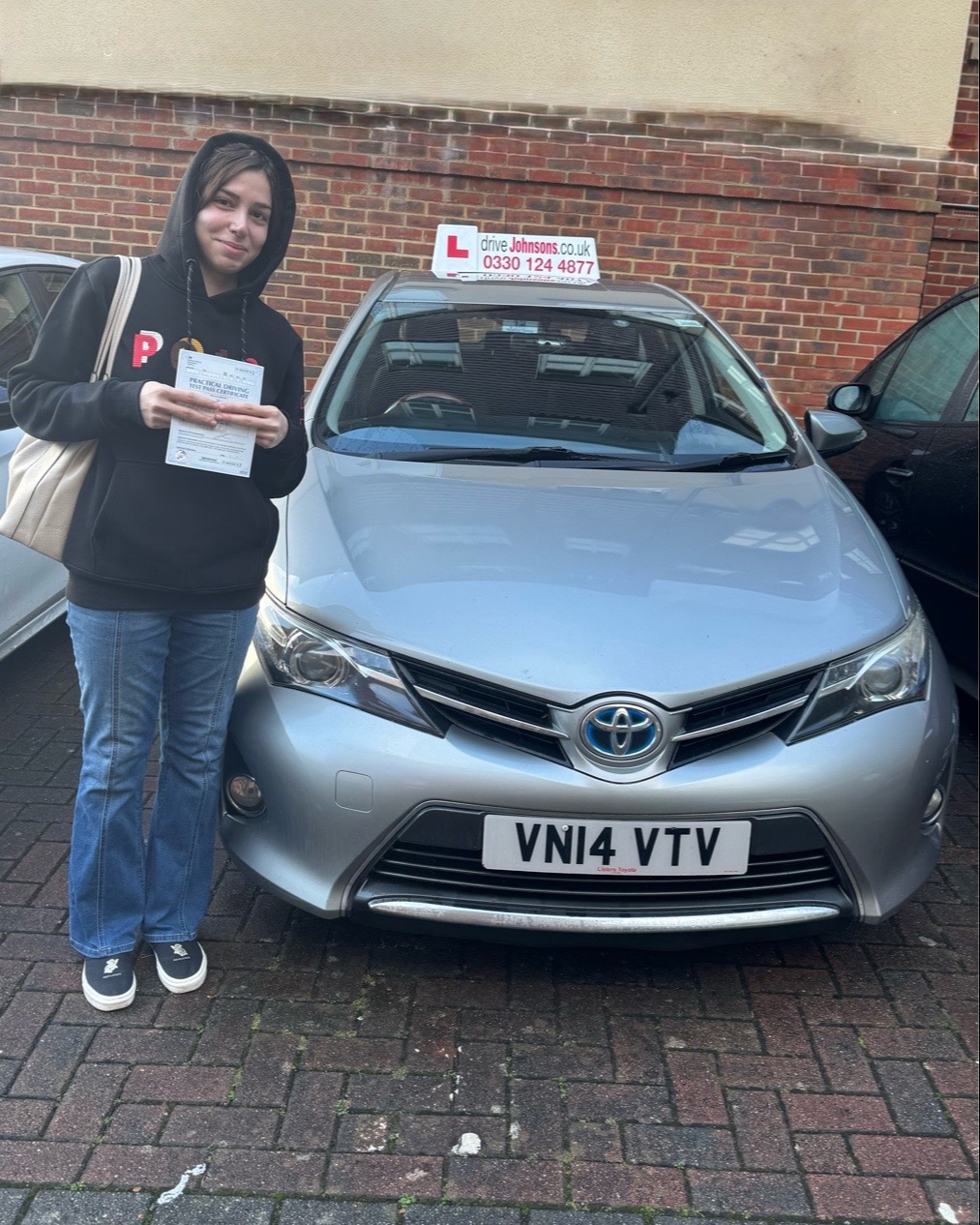 driving test pass photo of Fatemea Farahani