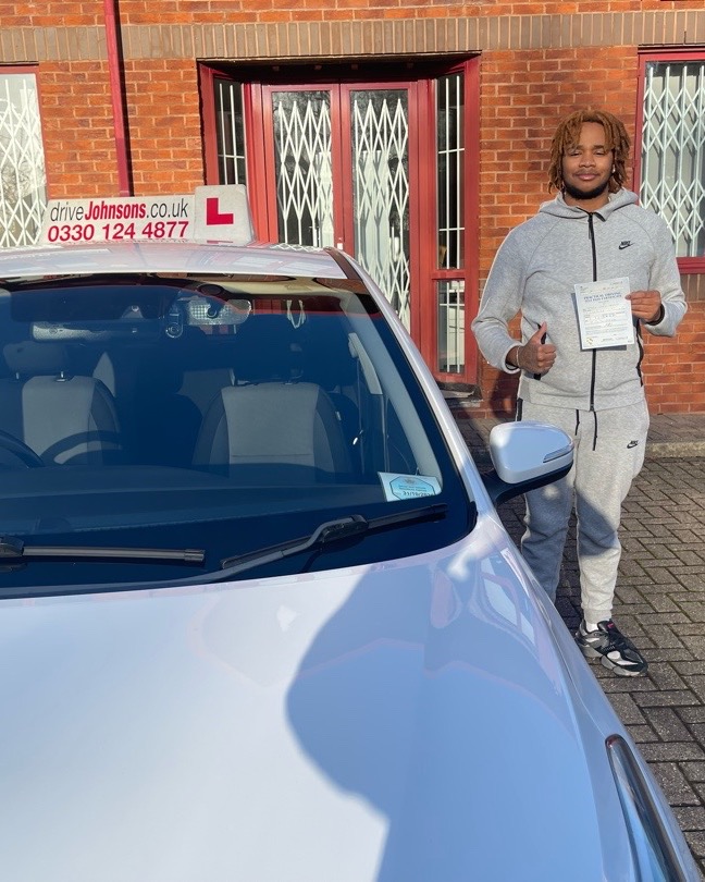 driving test pass photo of Jayden Hanslip