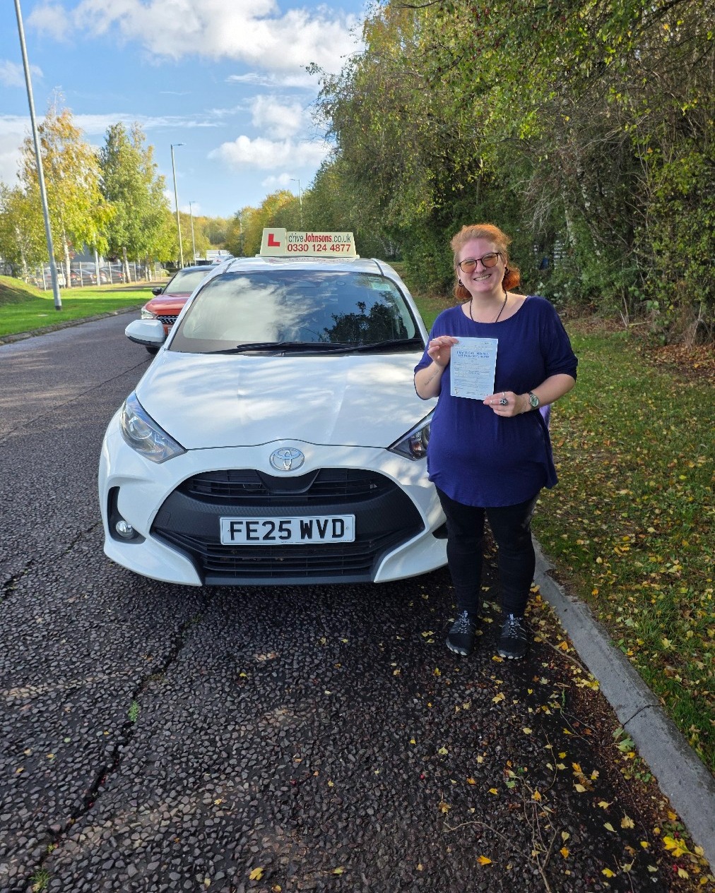 driving test pass photo of Katrina Danson