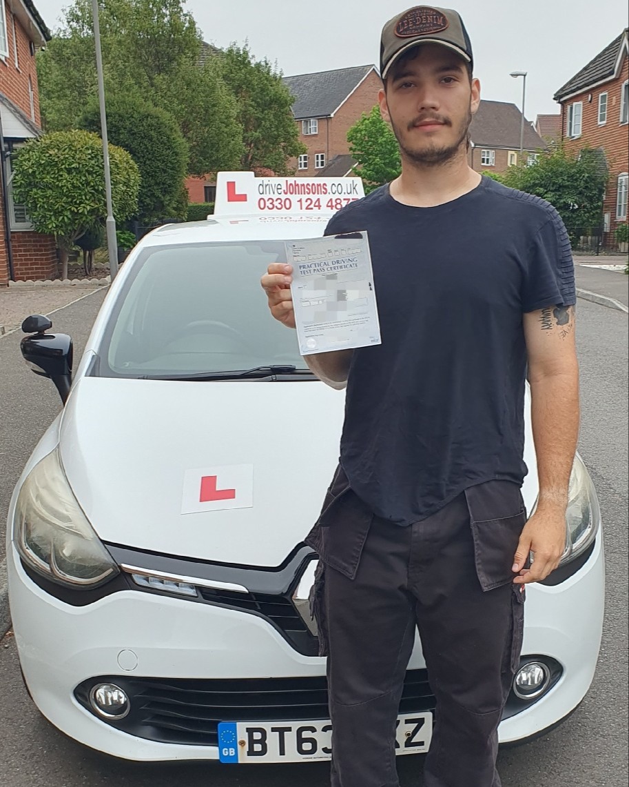 Levente Kiss driving test pass photo of Levente Kiss