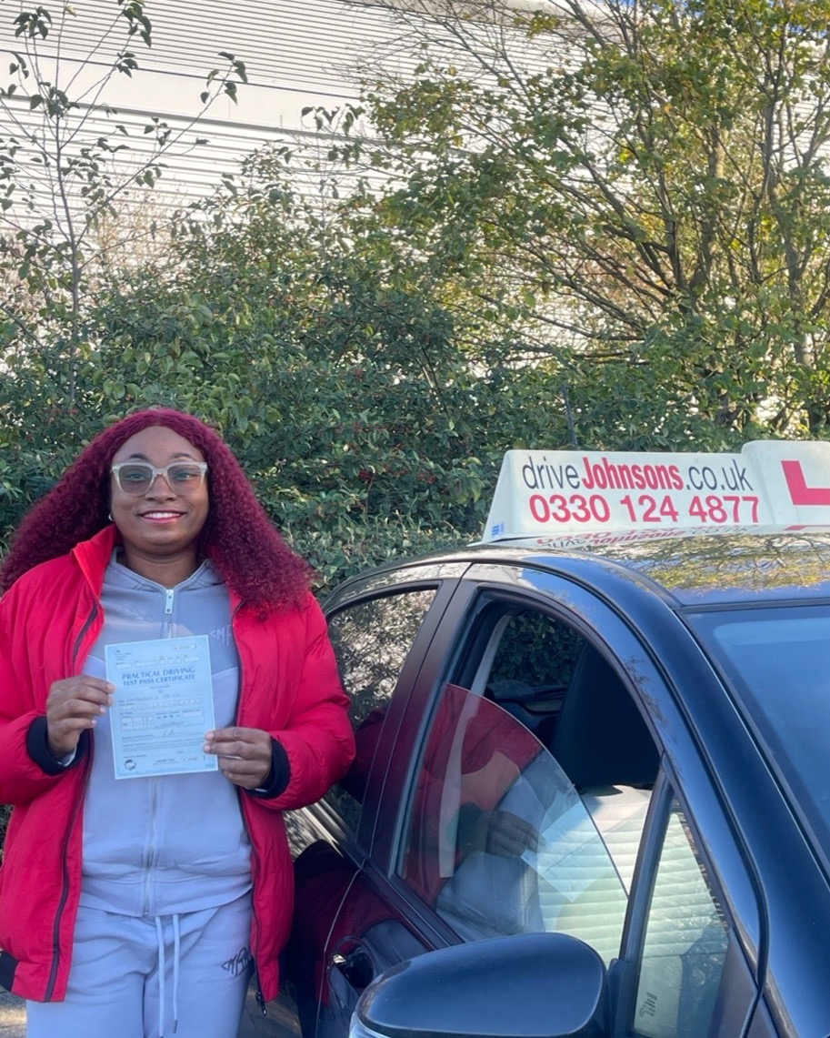 driving test pass photo of Emmanuella Oyo-Ita