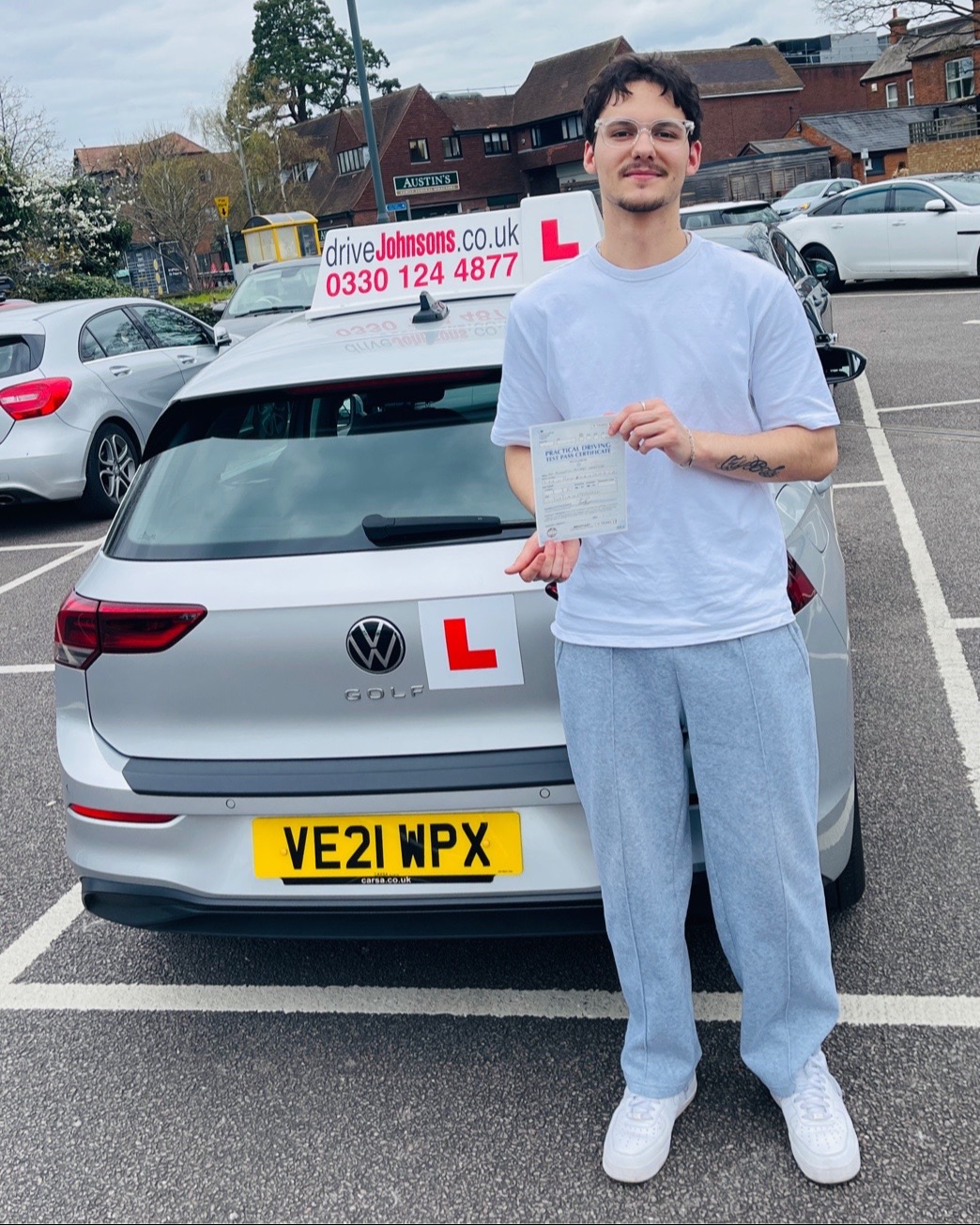 driving test pass photo of Andrei Fraitor