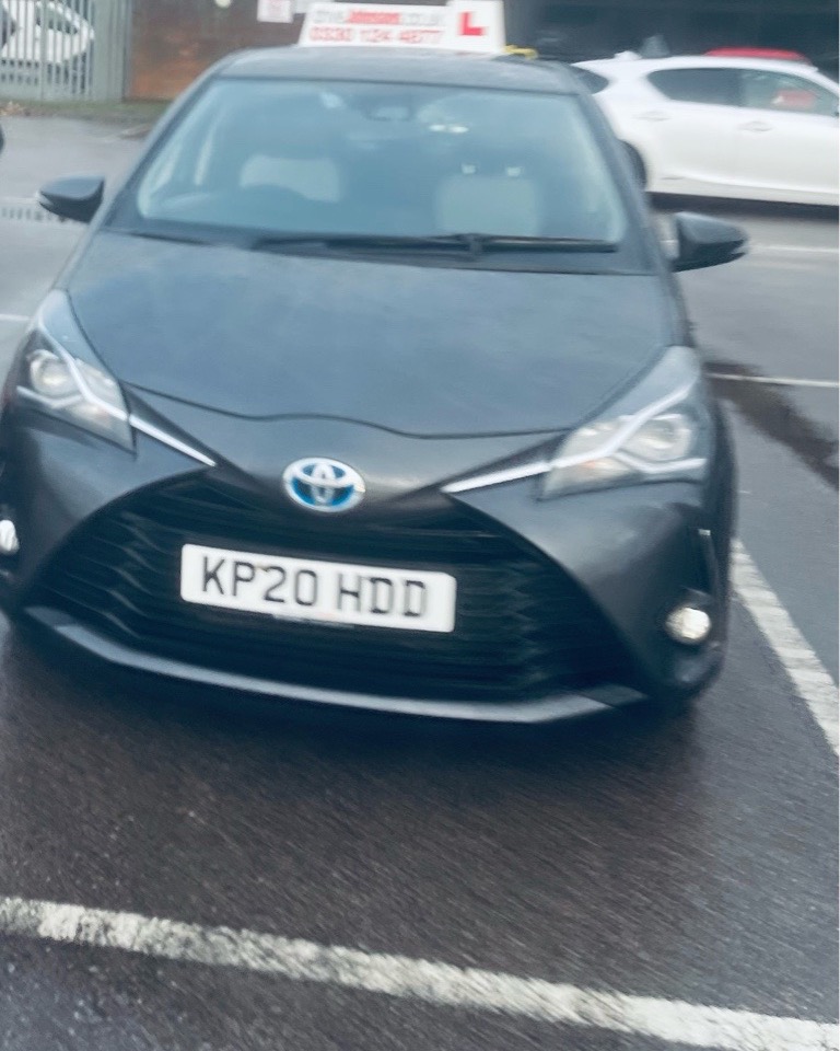 driving test pass photo of Frederick Eneotu