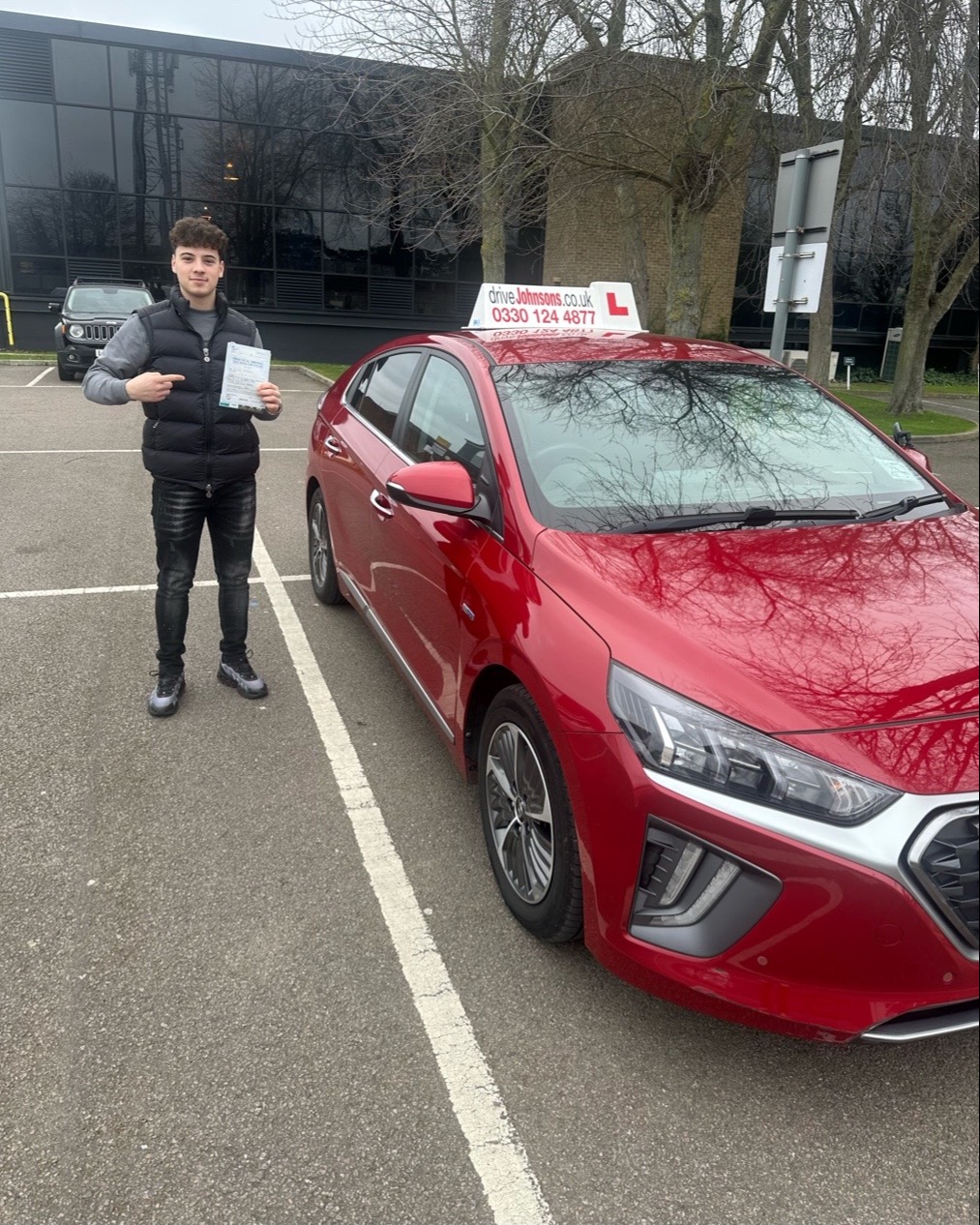 driving test pass photo of Veljko Bjelanovic