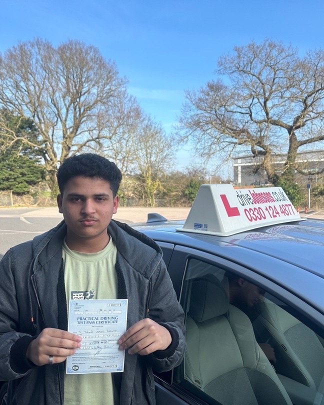 driving test pass photo of Tahmid Uddin Beauty