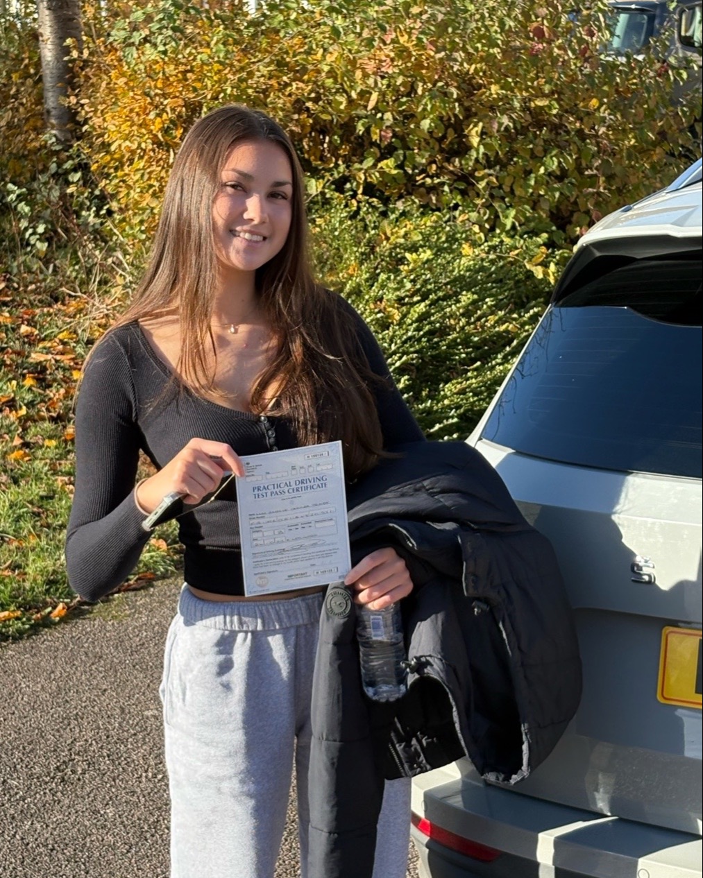 JASMINE PRIMETT driving test pass photo of JASMINE PRIMETT
