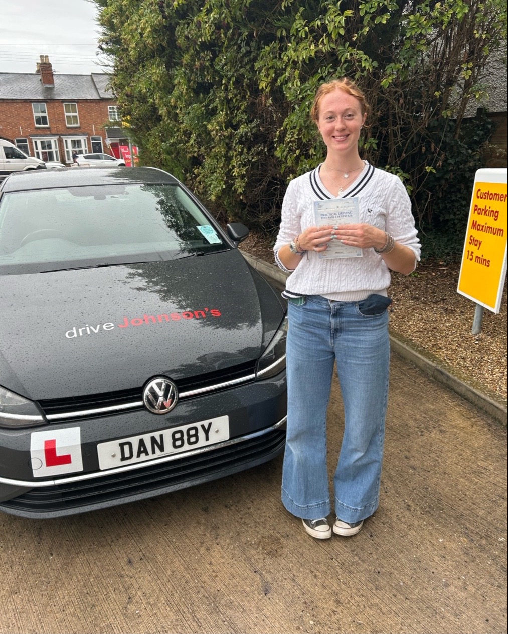 driving test pass photo of Alexander Frances