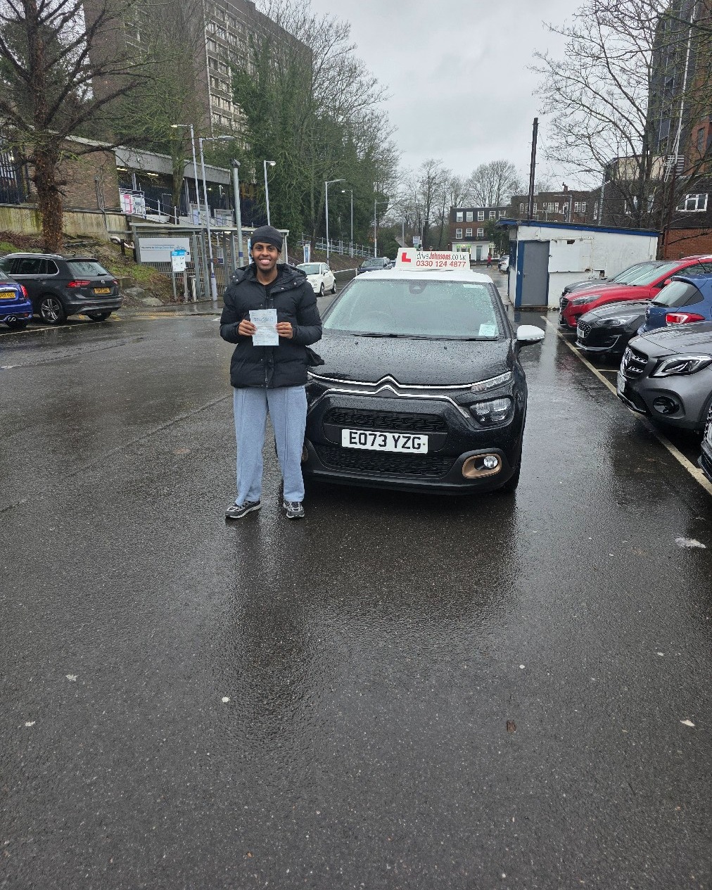 driving test pass photo of Musa Heid