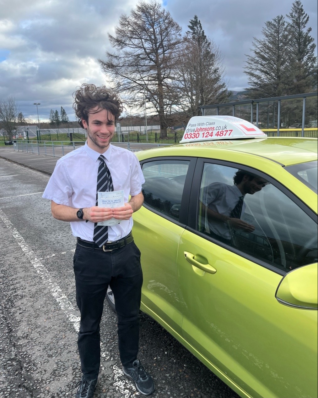 driving test pass photo of Sandy  Halewood