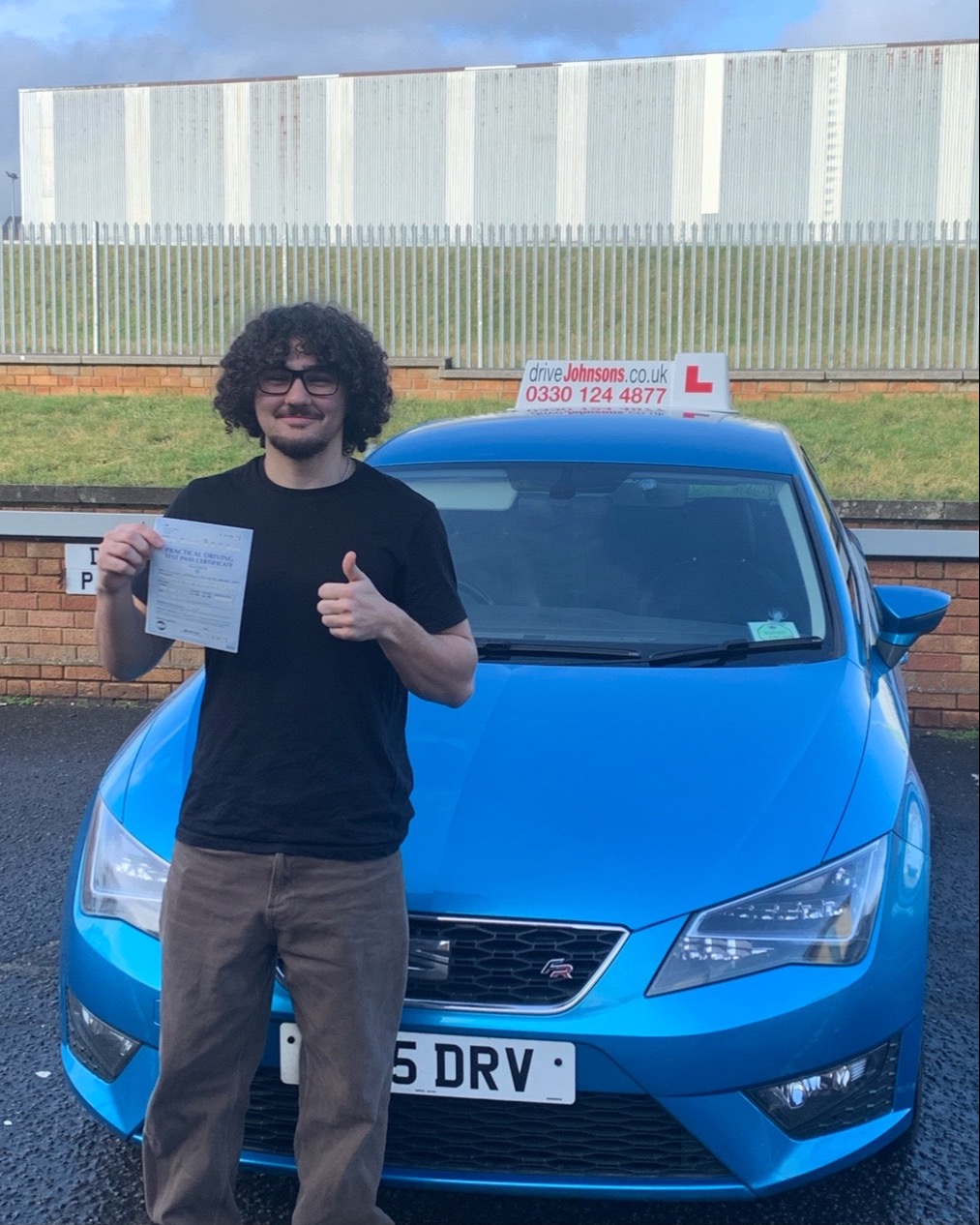 driving test pass photo of Willson Oliveira Mendes Rosa