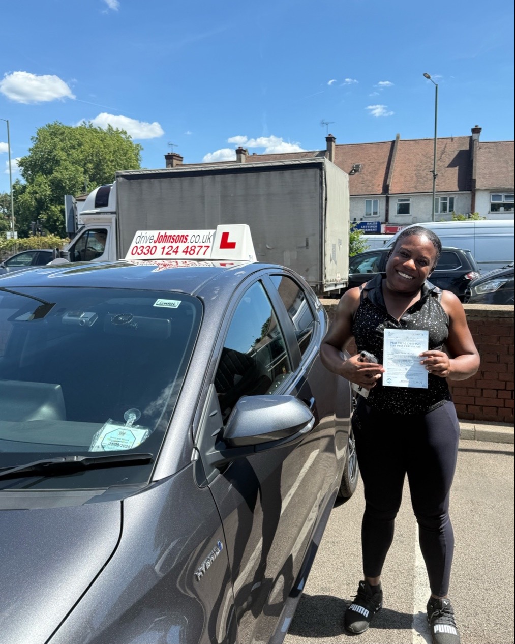 Janice Mcintosh driving test pass photo of Janice Mcintosh