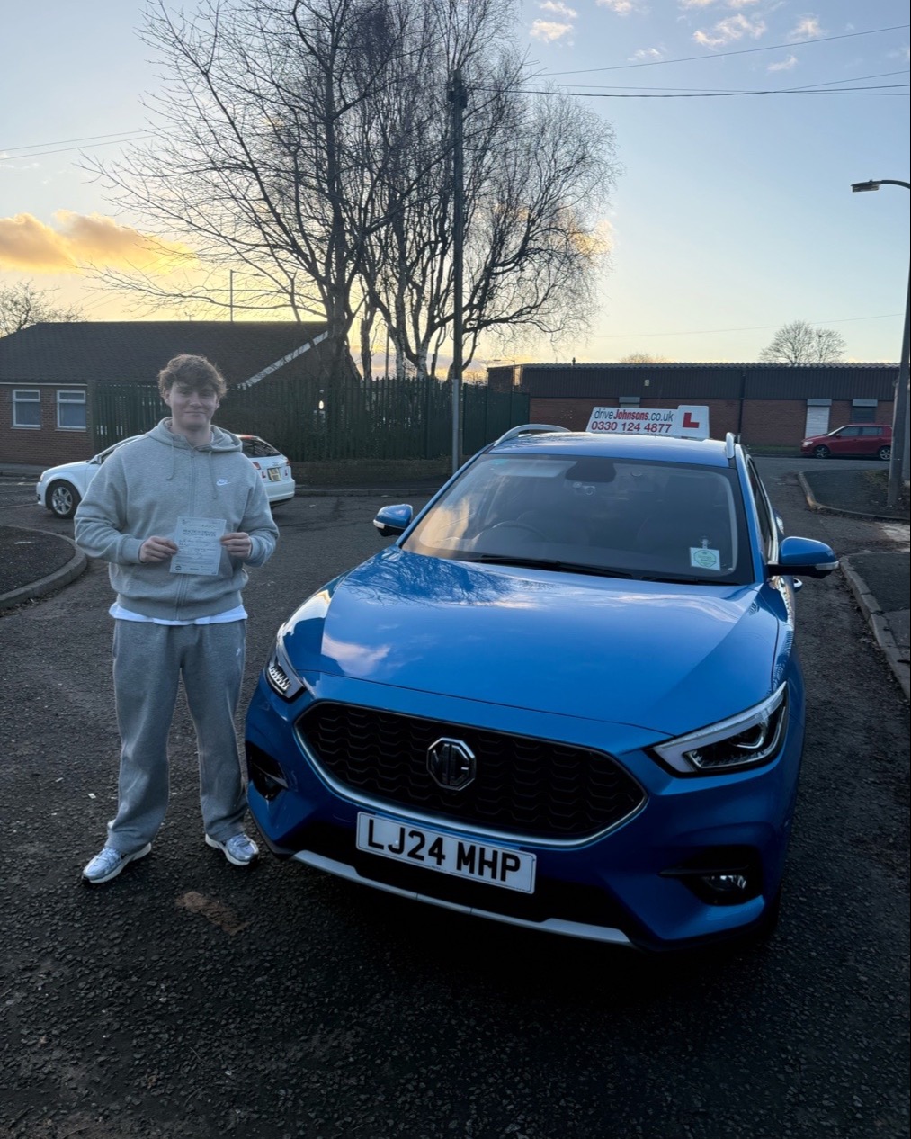 driving test pass photo of Adrian Niedzwiedzki