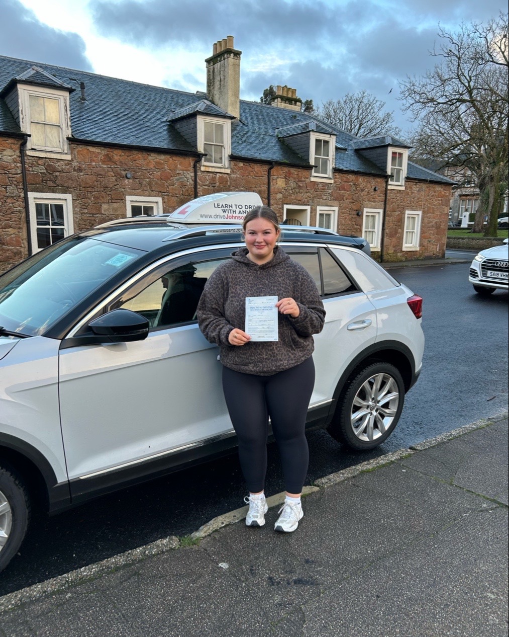 driving test pass photo of Emily McMurchy