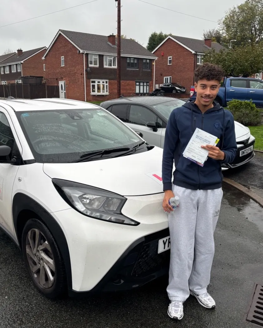 driving test pass photo of Lucca Rice