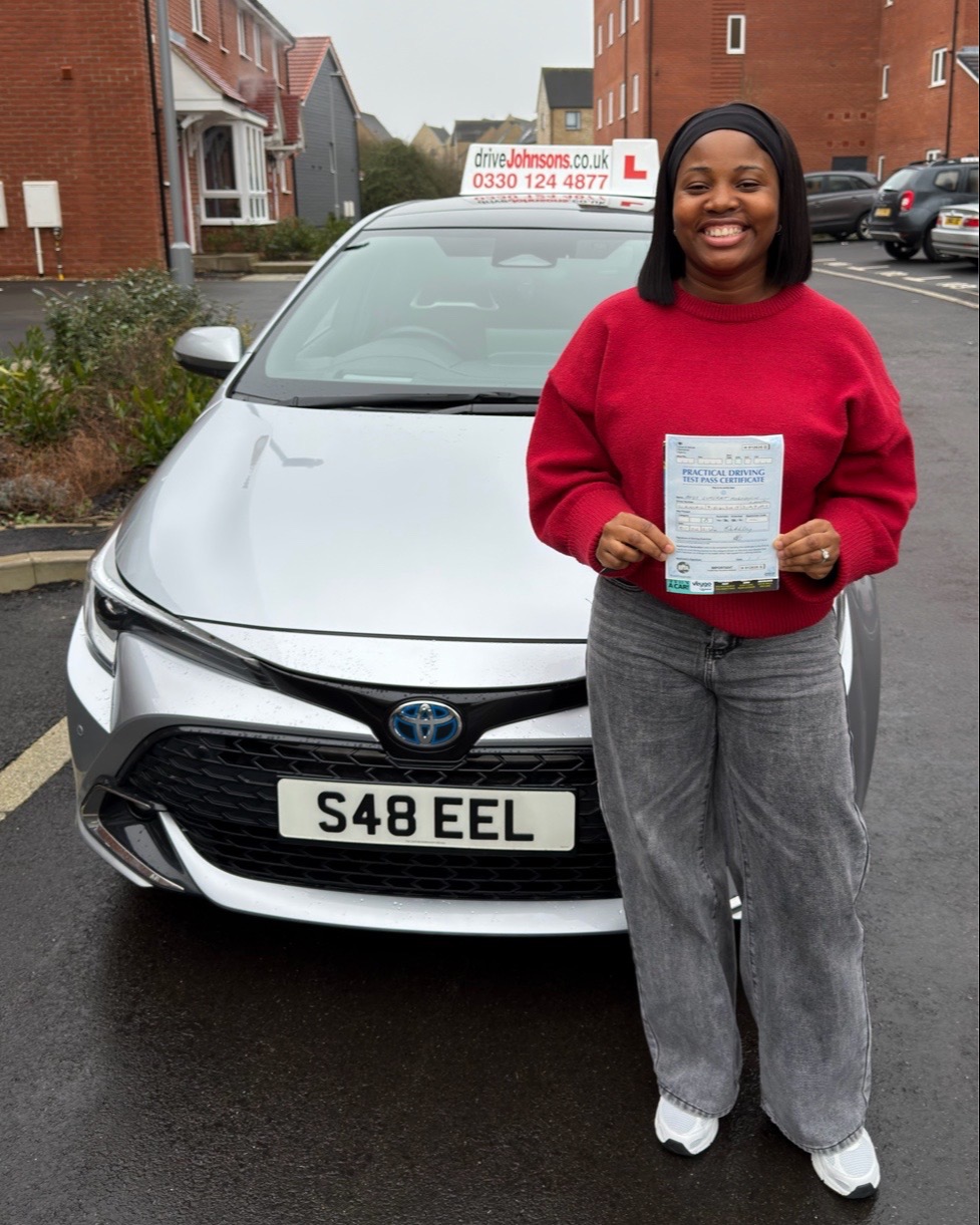 driving test pass photo of Sukurat Lawal