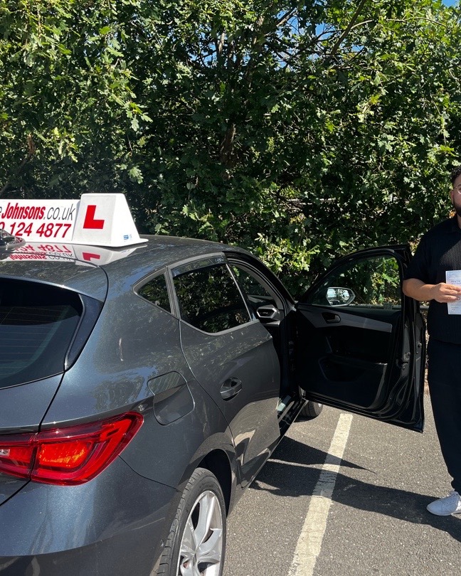 driving test pass photo of Martin Szoma