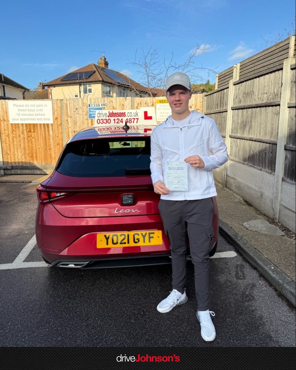 Alfie Thompson Pass Photo