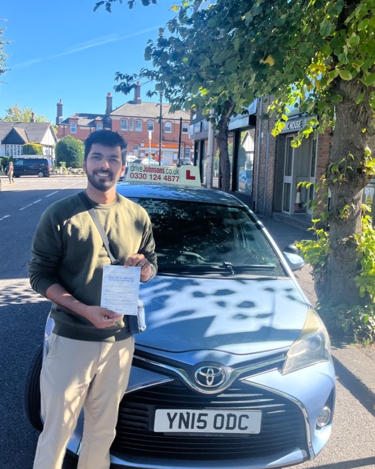 driving test pass photo of Syed Md Intesar Rahman