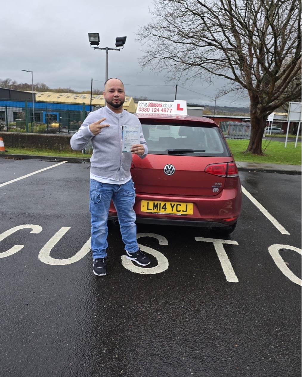 driving test pass photo of Shorif Ahmed