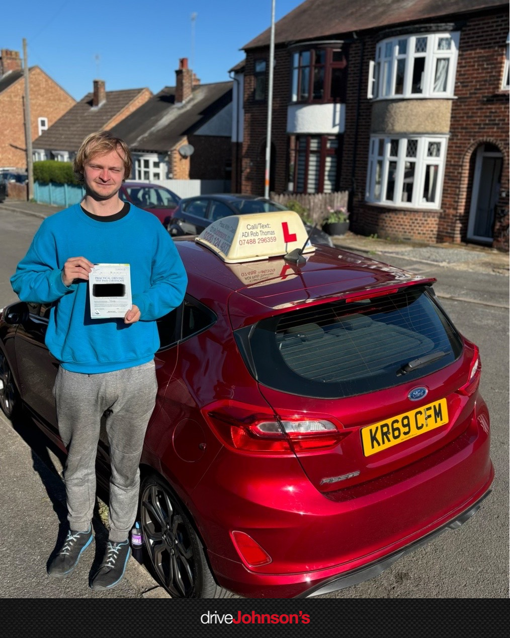 Robbie Ramsbottom Pass Photo