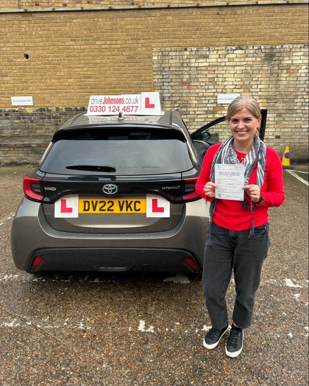 driving test pass photo of Urszula Lupienska