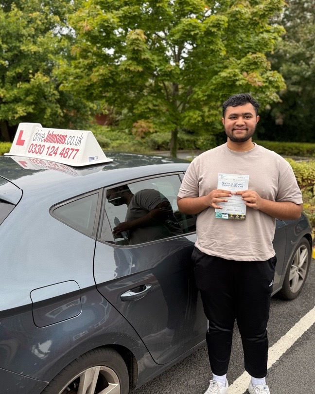 driving test pass photo of Naymul Prince
