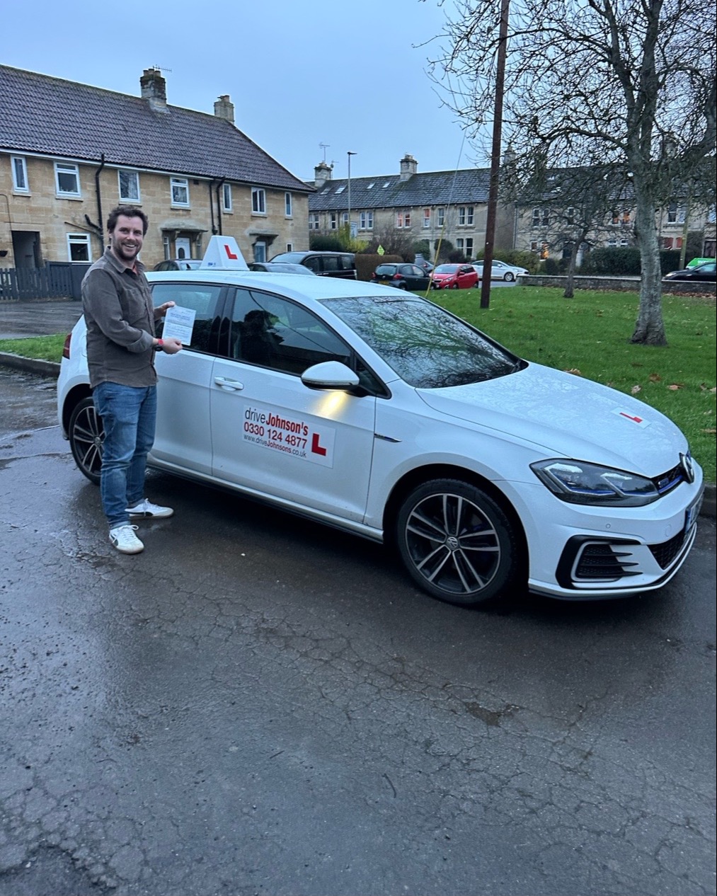 driving test pass photo of RHYS KITSON