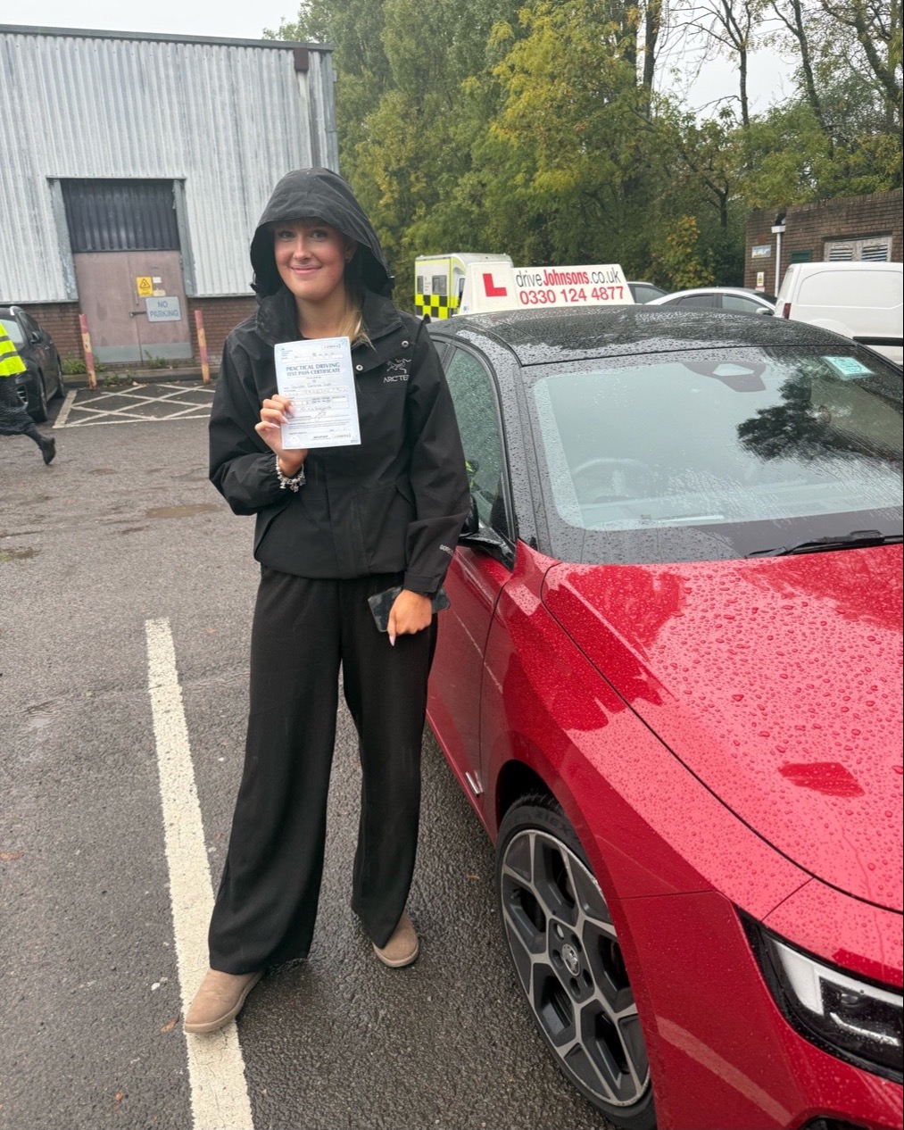 driving test pass photo of Charlotte Leslie