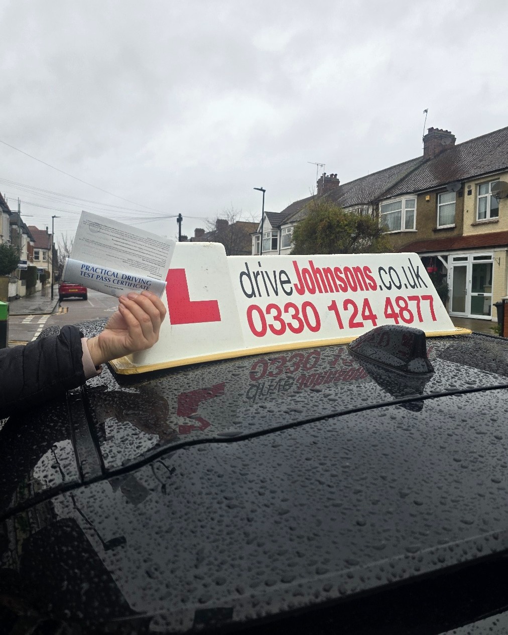 driving test pass photo of Gulbaz Rezai